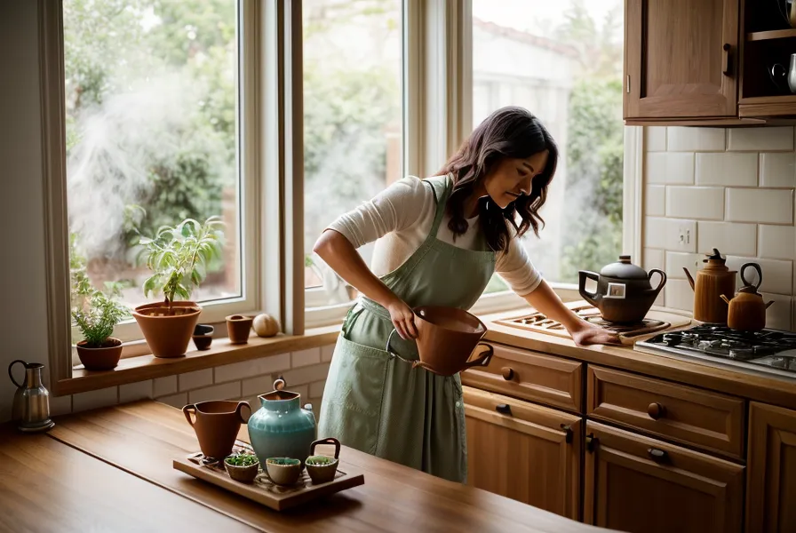 Bolsa abierta de café de especialidad de proceso natural sobre la encimera, el primer paso para entender la fermentación del café y elegir mejores granos naturales