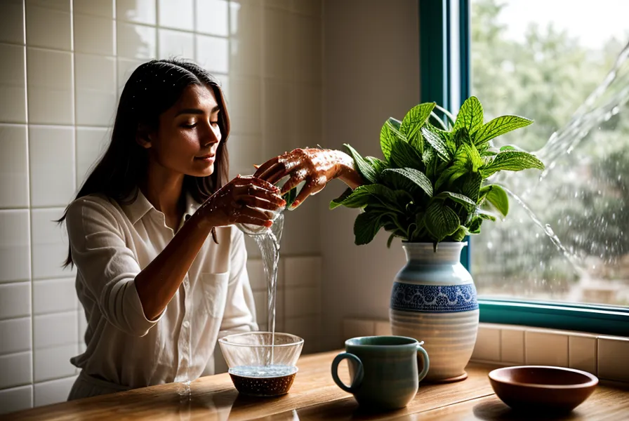 Manos preparando el método invertido de AeroPress, una técnica manual para dar más cuerpo al café