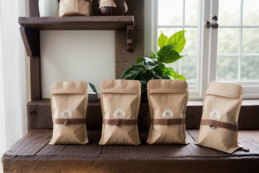 Pack de cata con varias bolsitas pequeñas de café de especialidad de distintos orígenes