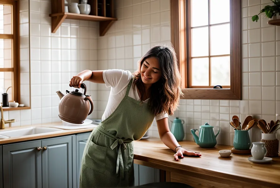 Café de especialidad en V60 recién hecho en una cocina de Triana, Sevilla, tras dejar las cápsulas