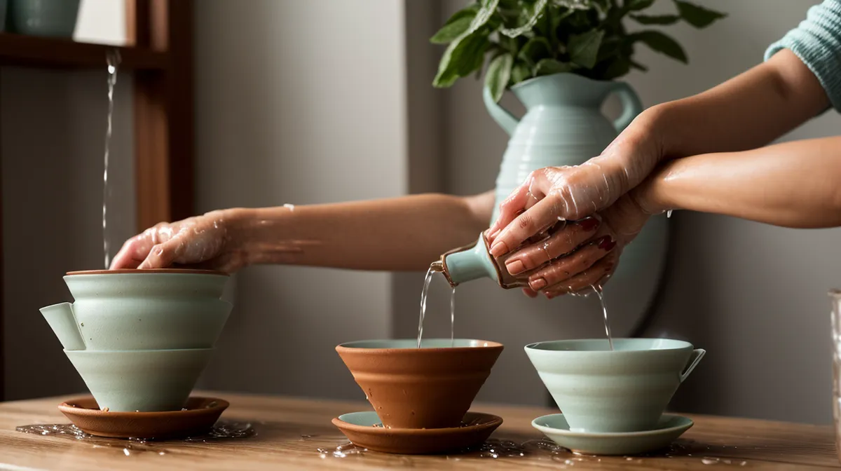 Mis errores al preparar café de especialidad en casa como principiante: V60 y molinillo manual sobre encimera