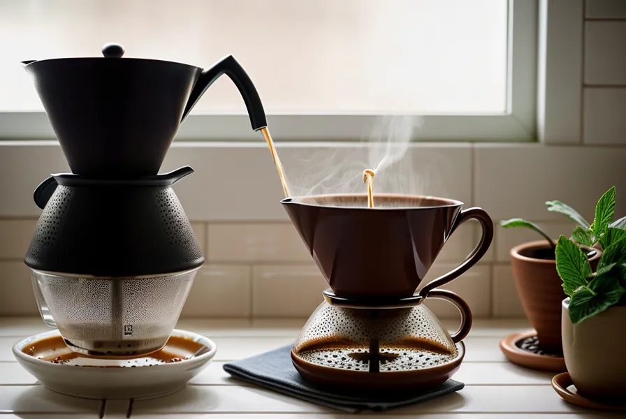 taza de café especial variedad Gesha en una pausa de domingo, parte de la cultura cafetera doméstica